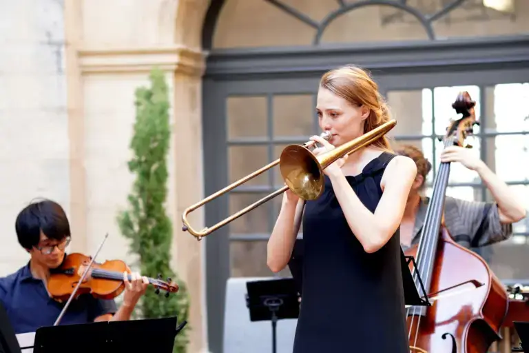 APAS - Les musiciens des concerts d'été - Judith Meng, trombone (Posaune)